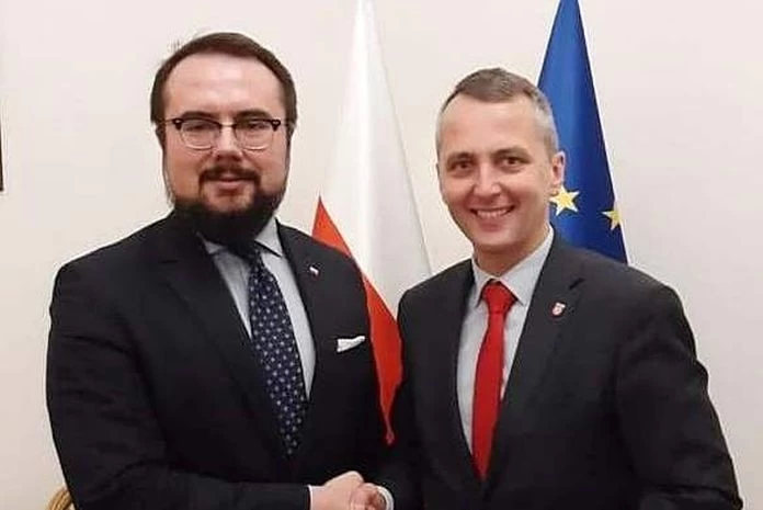 Spotkanie wiceministra Pawła Jabłońskiego z przedsiębiorcami